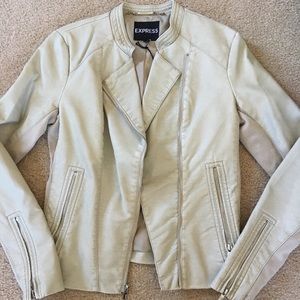 NWT Express faux leather jacket size small